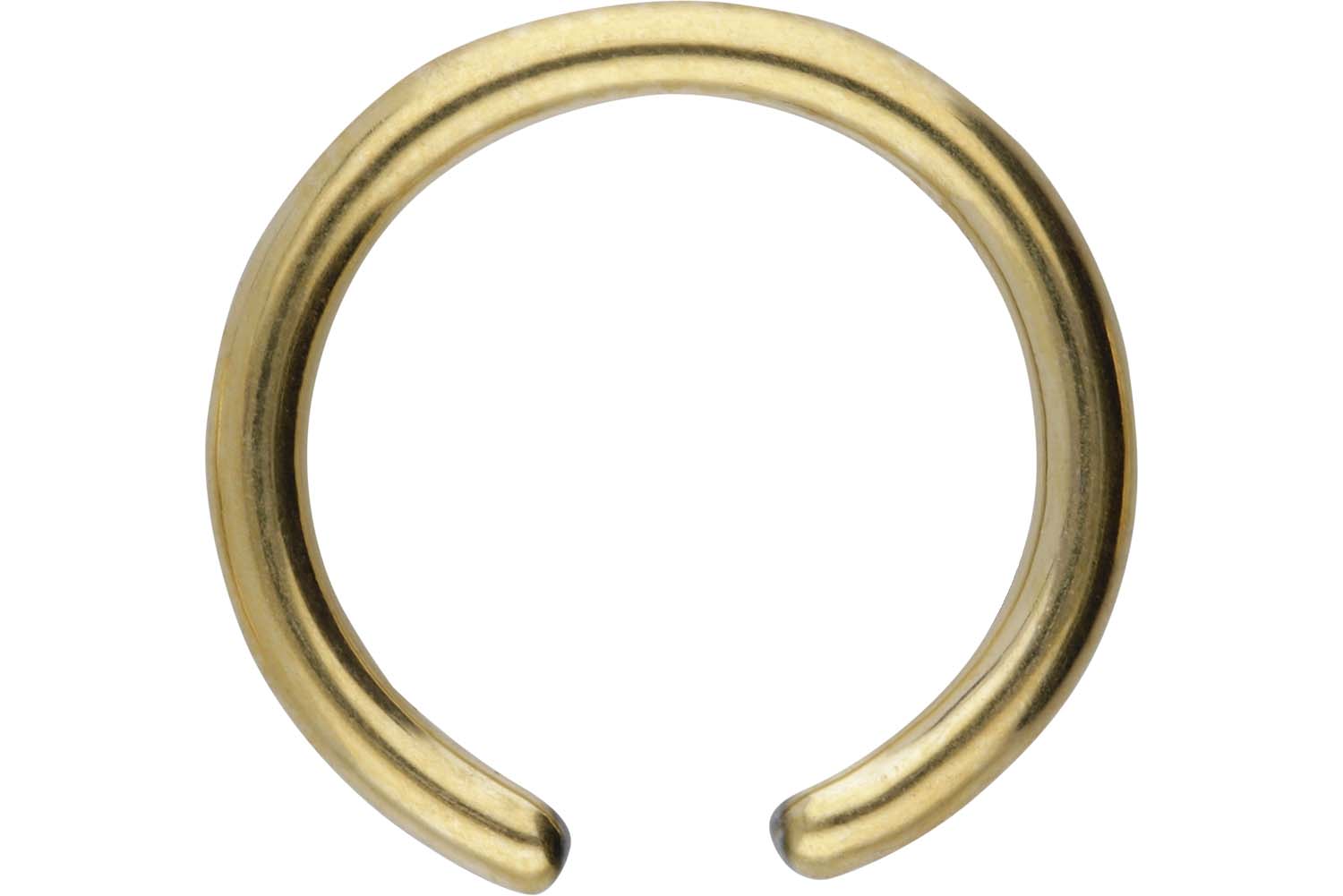 Chirurgenstahl Klemmkugelring Piercing ohne Kugel